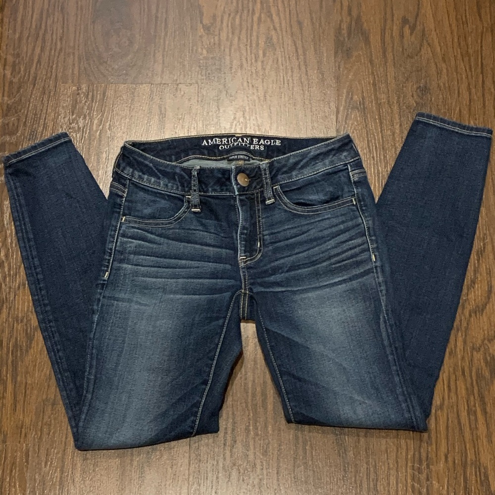 AE  Low Rise Super Stretch Jeggings 2S